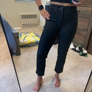 7 for all Mankind Women’s Leather Coated Jeans